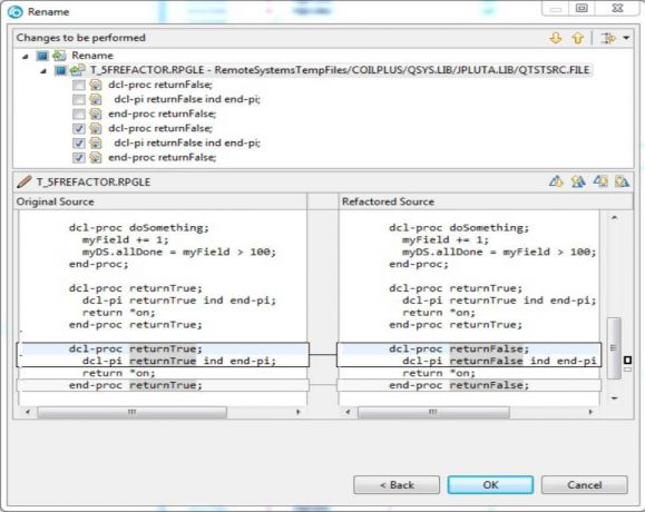 Practical RPG: Refactoring in RDi