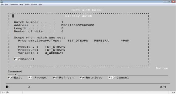 RPG Academy: Debug Done Right - Working with Watch Conditions - Firgure 1