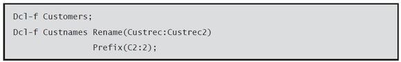 Programming in ILE RPG - Using Declarations - Figure 14